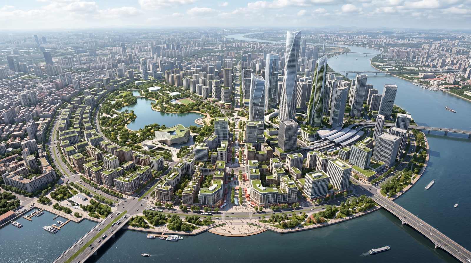 Waterfront District Masterplan case study