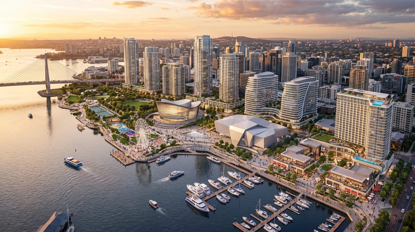 Waterfront City Masterplan