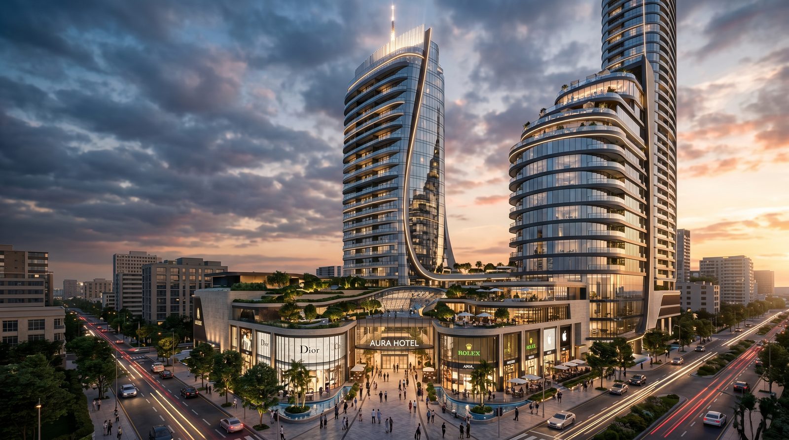 Mixed-Use - Tower