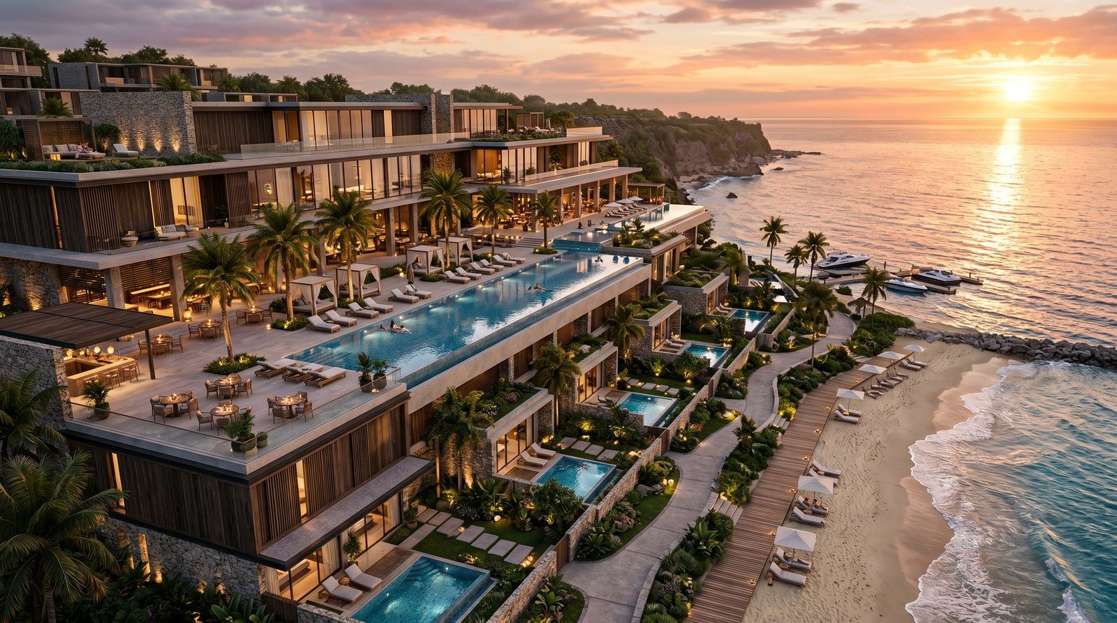 Resort - Sunset
