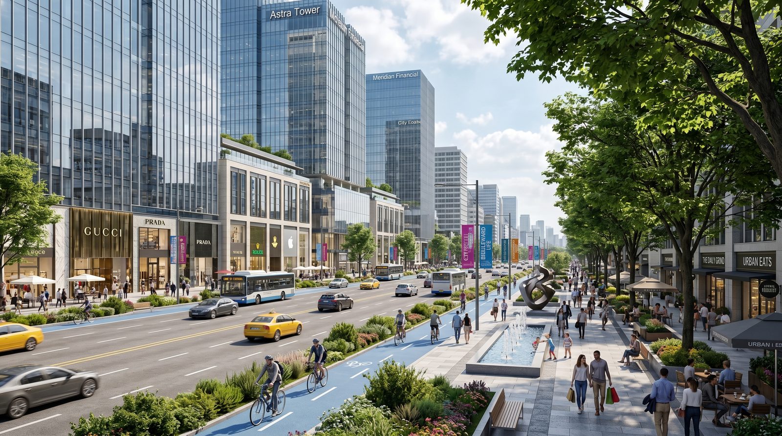 Public Realm - Avenue