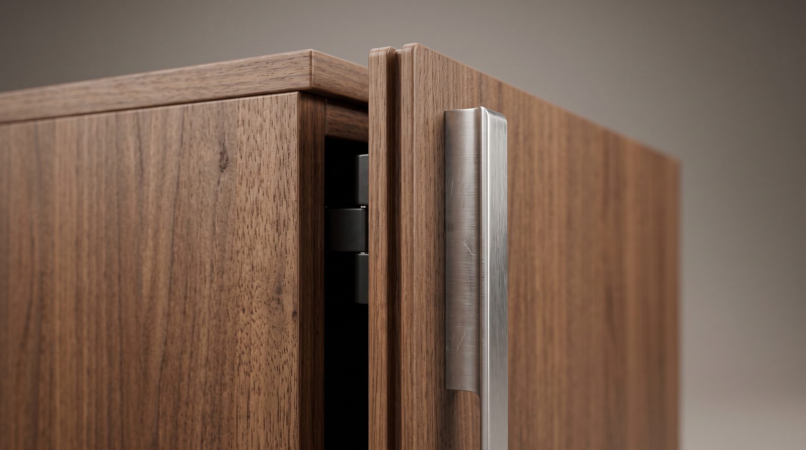 Linden Credenza - white background furniture render
